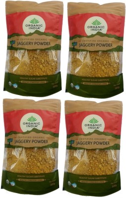 ORGANIC INDIA - Jaggery Powder 500g (Pack of 4) Powder Jaggery(2 kg, Pack of 4)
