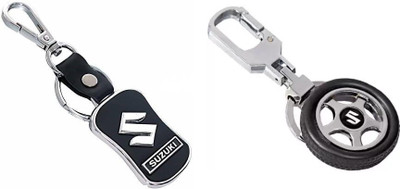 Kanshita tyre and logo key ring Key Chain