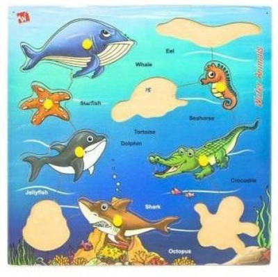 SALEOFF Aquatic Animals & Different Species in A Puzzle toy (1 Pieces)(Multicolor)