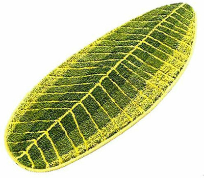 KALYAN GLOBAL Polyester Floor Mat(Green, Free)