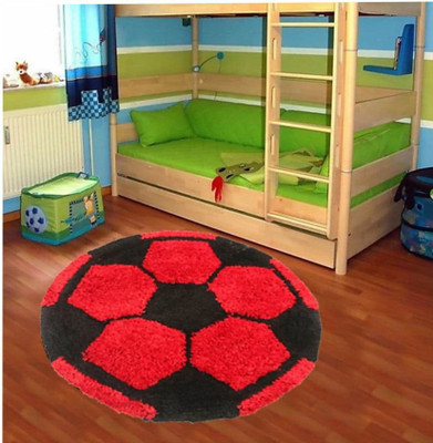 KALYAN GLOBAL Polyester Floor Mat(Red, Free)