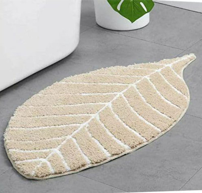 KALYAN GLOBAL Polyester Floor Mat(Beige, Free)