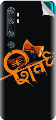tiddler Mi Note 10 Pro Mobile Skin(Black, Orange)