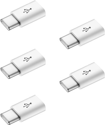WRENS USB Type C, Micro USB OTG Adapter(Pack of 5)