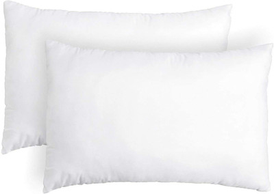 Navi collection Microfibre Abstract Sleeping Pillow Pack of 2(White)