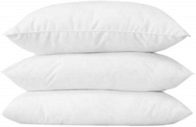 AMAZING RASHI STORE Microfibre Solid Sleeping Pillow Pack of 3(White)