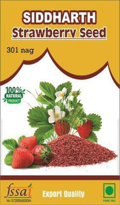 SIDDHARTH FISH FARM SIDDHARTH FISH FARM , STRAWBERRY SEED Seed(301 per packet)