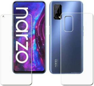 FIRST IMPRESSION Front and Back Tempered Glass for Realme Narzo 30 Pro(Pack of 2)
