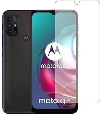 HQ Protection Tempered Glass Guard for Motorola Moto G30(Pack of 1)