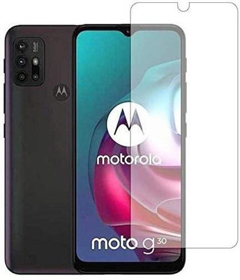 NEXZONE Tempered Glass Guard for Motorola Moto G30(Pack of 1)