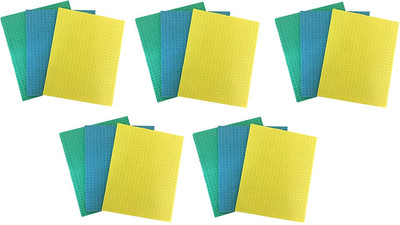 Brite Guard Cellulose Cleaning Sponge Mops (Pack of 15) Sponge Mop(Multicolor)