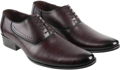 METRO Lace Up For Men(Brown , 10)