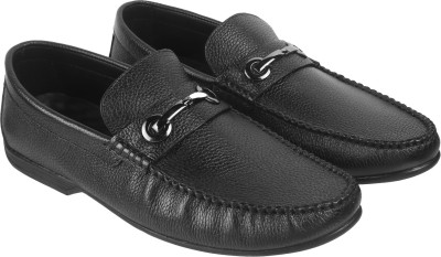 METRO Loafers For Men(Black , 9)