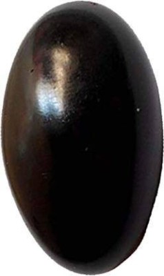 CVS Enterprises NAVGREH Navgreh Natural Black Stone Shaligram Standard Size Stoneware Yantra (Pack of 1) Decorative Showpiece  -  3 cm(Stone, Black)