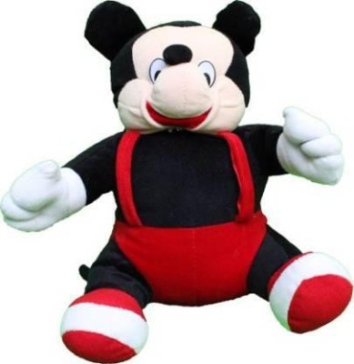 Nihan Enterprises Kids Favourite Mickey Mouse | Premium Quality Mouse Teddy | Stuffed Soft Toys - Small (30 Cm ) ( Multicolor )  - 30 cm(Multicolor)