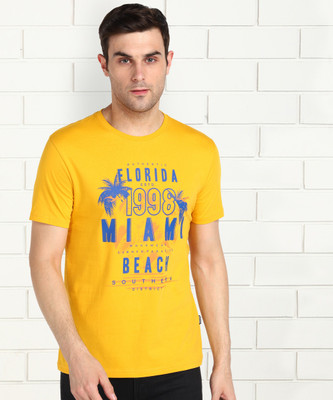 provogue-graphic-print-men-round-neck-yellow-t-shirt-2