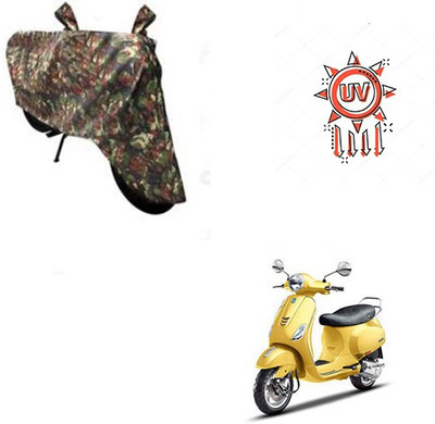 HYBRIDS COLLECTION Waterproof Two Wheeler Cover for Piaggio(Vespa SXL, Multicolor)