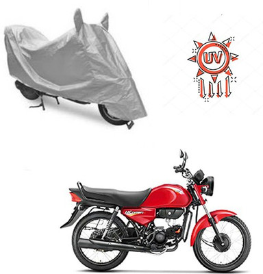 THE REAL ARV Waterproof Two Wheeler Cover for Hero(CD Dawn, Silver)