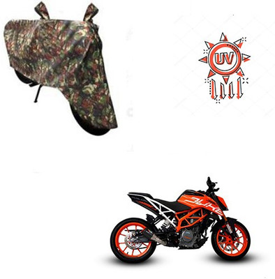 HYBRIDS COLLECTION Waterproof Two Wheeler Cover for KTM(Duke 390, Multicolor)