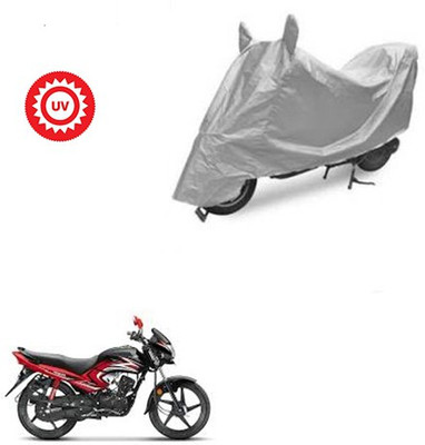 THE REAL ARV Waterproof Two Wheeler Cover for Honda(Dream Yuga, Silver)