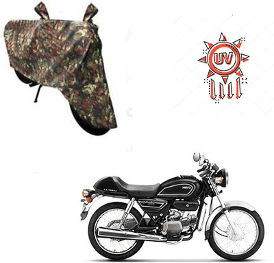 HYBRIDS COLLECTION Waterproof Two Wheeler Cover for Hero(Splendor Pro Classic, Multicolor)