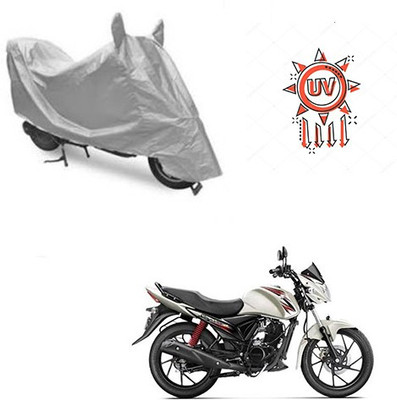Atulit enterprises Waterproof Two Wheeler Cover for Suzuki(Sling Shot, Silver)