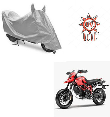 HYBRIDS COLLECTION Waterproof Two Wheeler Cover for Ducati(Hypermotard, Silver)