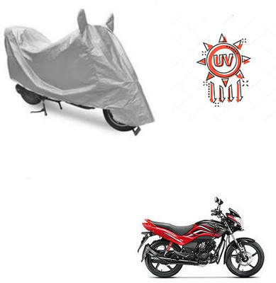 Atulit enterprises Waterproof Two Wheeler Cover for Honda(Passion Xpro, Silver)