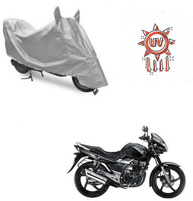 HYBRIDS COLLECTION Waterproof Two Wheeler Cover for Suzuki(GS, Silver)