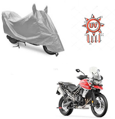 HYBRIDS COLLECTION Waterproof Two Wheeler Cover for Triumph(Tiger 800 XCA, Silver)