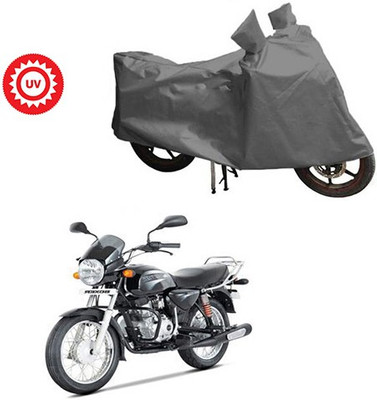Atulit enterprises Waterproof Two Wheeler Cover for Bajaj(Boxer, Grey)