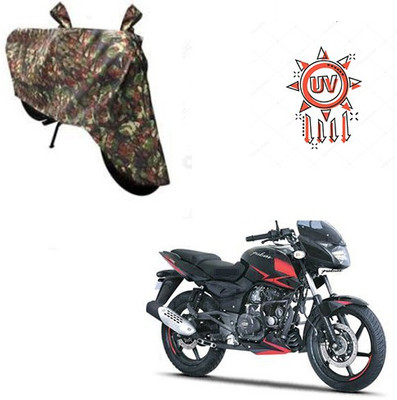 HYBRIDS COLLECTION Waterproof Two Wheeler Cover for Bajaj(Pulsar 180 DTS-i, Multicolor)