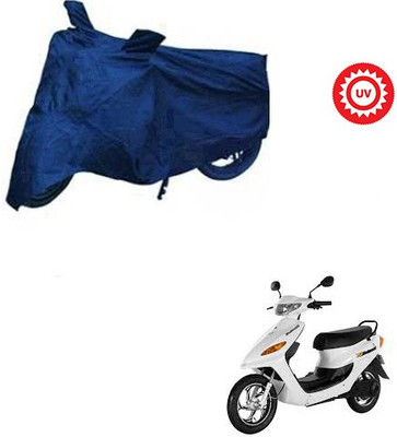 RPSENTTERPR Waterproof Two Wheeler Cover for Indus(Yo Electron, Blue)