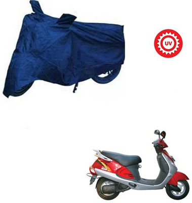RPSENTTERPR Waterproof Two Wheeler Cover for Kinetic(Nova, Blue)