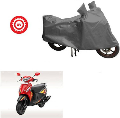 Atulit enterprises Waterproof Two Wheeler Cover for Hero(Pleasure, Grey)