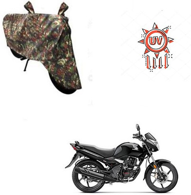 HYBRIDS COLLECTION Waterproof Two Wheeler Cover for Honda(Unicorn, Multicolor)