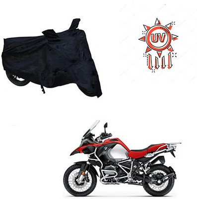saanvi Two Wheeler Cover for BMW(R 1200 GS, Black)