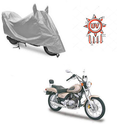 Atulit enterprises Waterproof Two Wheeler Cover for Yamaha(Enticer, Silver)