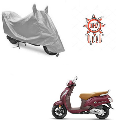RPSENTTERPR Waterproof Two Wheeler Cover for Suzuki(Access SE, Silver)