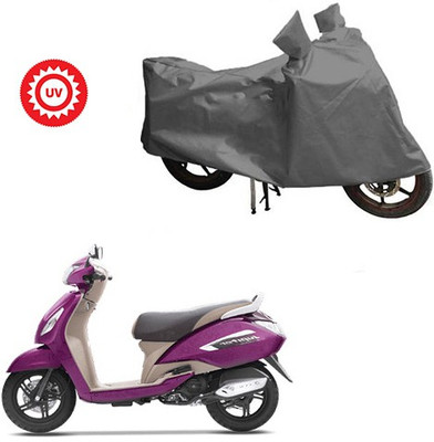 RPSENTTERPR Waterproof Two Wheeler Cover for TVS(Jupiter, Grey)