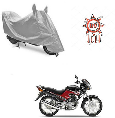 Atulit enterprises Waterproof Two Wheeler Cover for Yamaha(Gladiator, Silver)