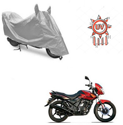 THE REAL ARV Waterproof Two Wheeler Cover for TVS(Flame DS 125, Silver)