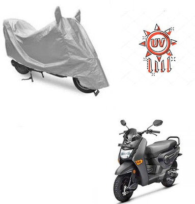 Atulit enterprises Waterproof Two Wheeler Cover for Honda(Cliq, Silver)