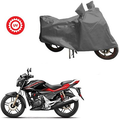 Atulit enterprises Waterproof Two Wheeler Cover for Hero(CBZ Extreme, Grey)
