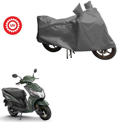Atulit enterprises Waterproof Two Wheeler Cover for Honda(Deo, Grey)