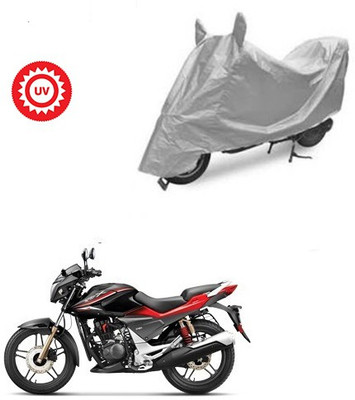 Atulit enterprises Two Wheeler Cover for Honda(CBZ Extreme, Silver)