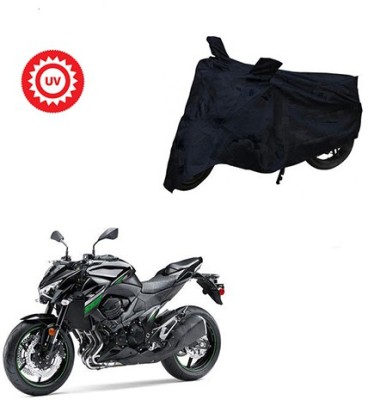 Atulit enterprises Two Wheeler Cover for Kawasaki(Z800, Black)