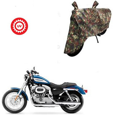 Atulit enterprises Two Wheeler Cover for Harley Davidson(XL 883, Multicolor)