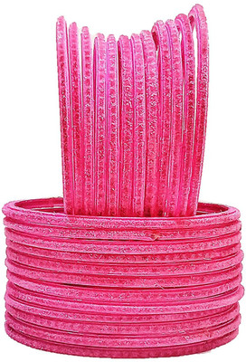 Dreamy Designs Glass Bangle Set(Pack of 24)