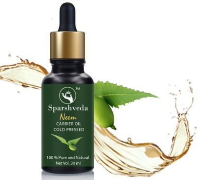 Sparshveda Neem Oil, Cold Pressed For Hair, Skin, Face Care & Massage(30 ml)